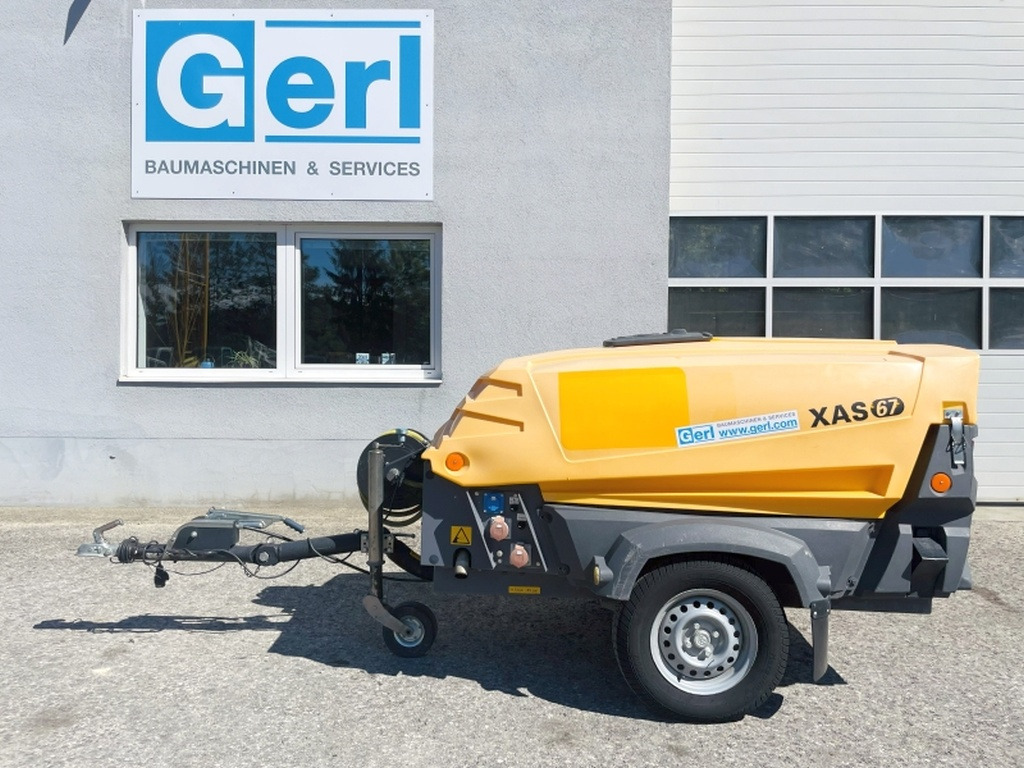 Atlas Copco XAS67 (4057) - Compressor de ar: foto 1 Atlas Copco XAS67 (4057) - Compressor de ar: foto 1