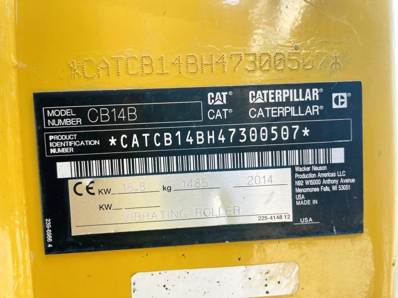 Caterpillar CB14B (3399) - Rolo: foto 3 Caterpillar CB14B (3399) - Rolo: foto 3