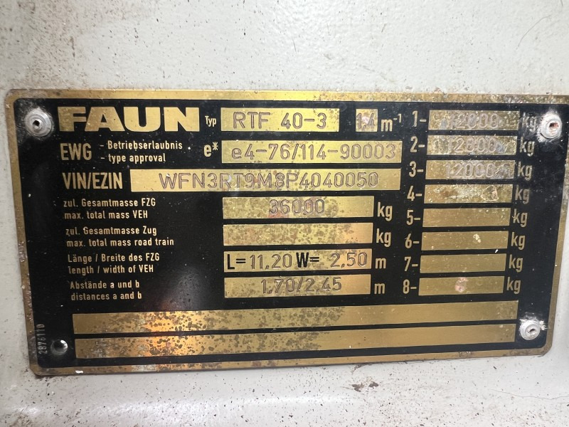 Grua todo o terreno Faun RTF 40-3 (111145): foto 8