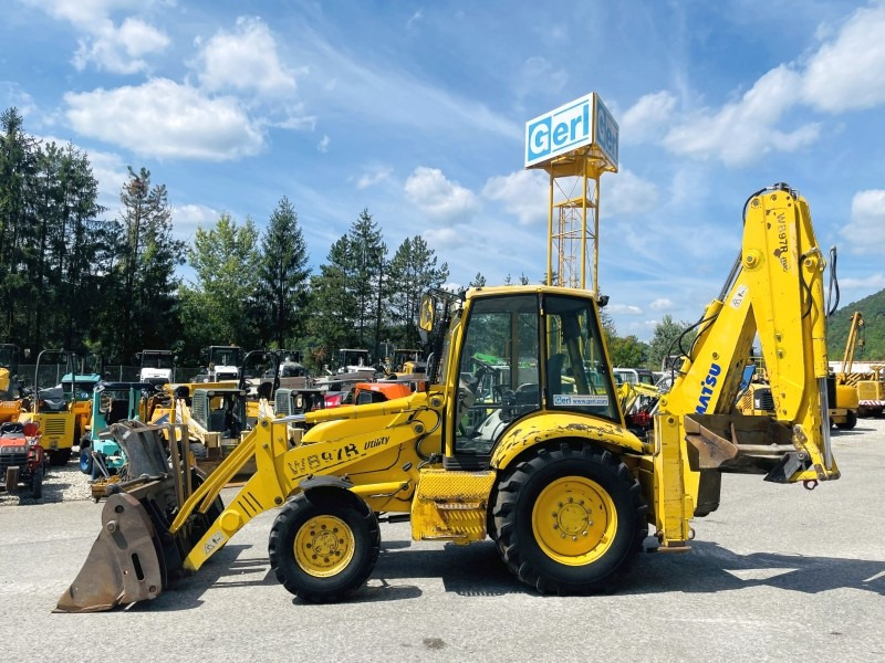 Komatsu WB97R-2 (3829) - Retroescavadeira: foto 1 Komatsu WB97R-2 (3829) - Retroescavadeira: foto 1
