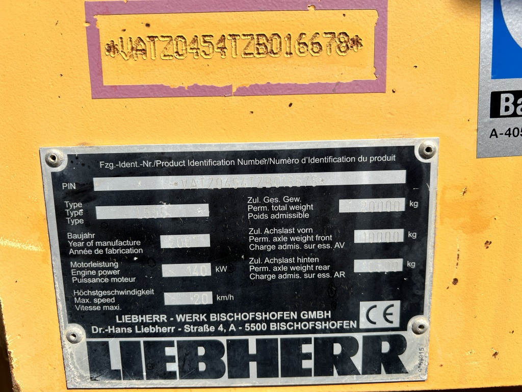 Pá carregadora de rodas Liebherr L 556 (111583): foto 9
