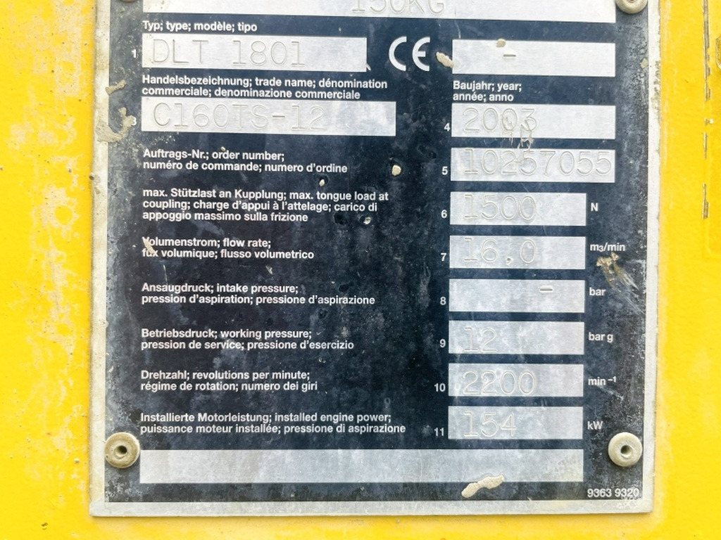 Vergleich C160 TS-12 (4037) - Compressor de ar: foto 1 Vergleich C160 TS-12 (4037) - Compressor de ar: foto 1