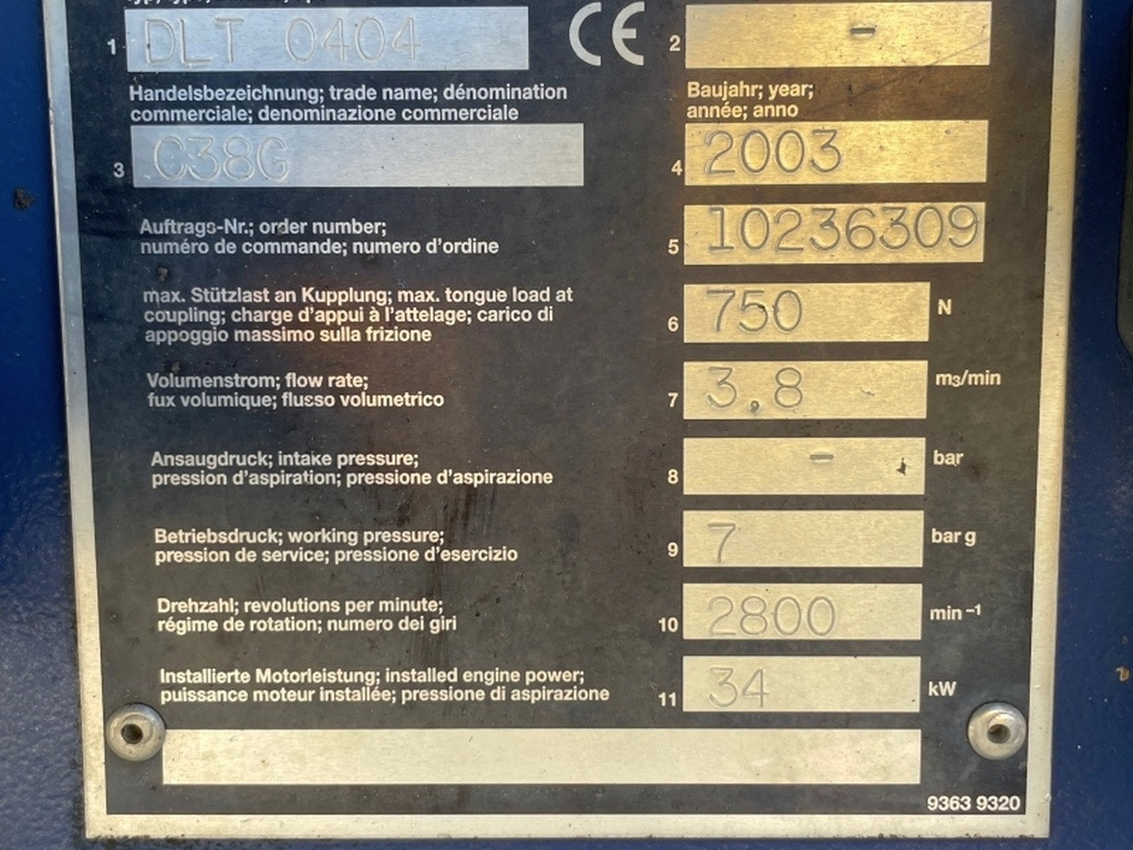 Vergleich C38G (3958) - Compressor de ar: foto 4 Vergleich C38G (3958) - Compressor de ar: foto 4