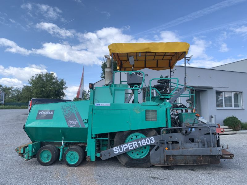 Vögele Super 1603, Typ 6-83 (109854) - Acabadora: foto 1 Vögele Super 1603, Typ 6-83 (109854) - Acabadora: foto 1