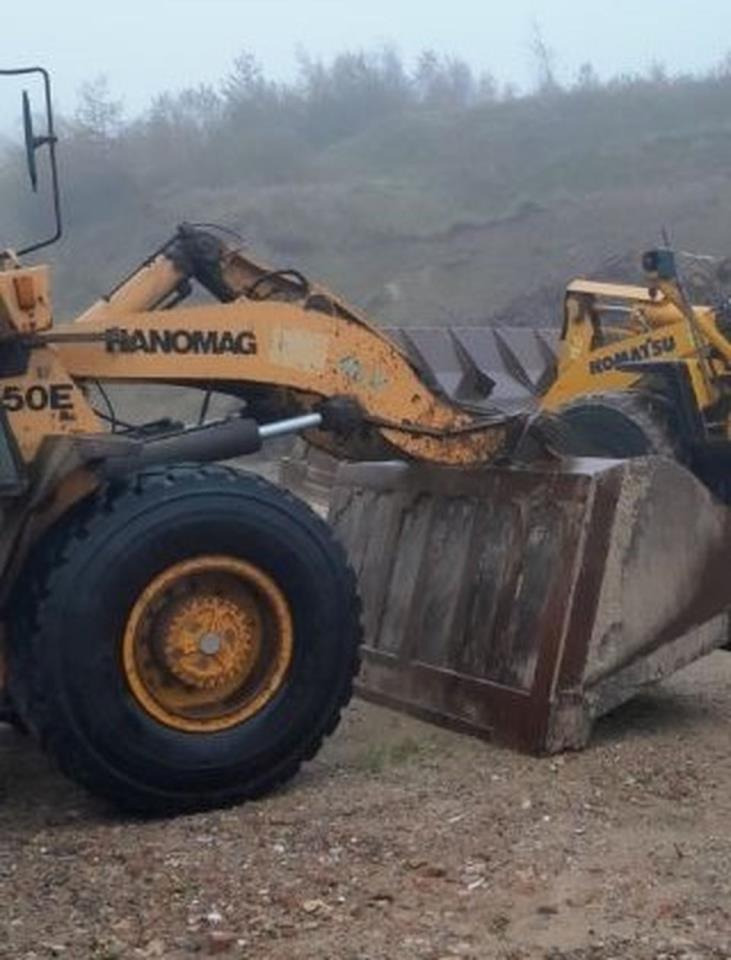Hanomag 50E - Pá carregadora de rodas: foto 4 Hanomag 50E - Pá carregadora de rodas: foto 4