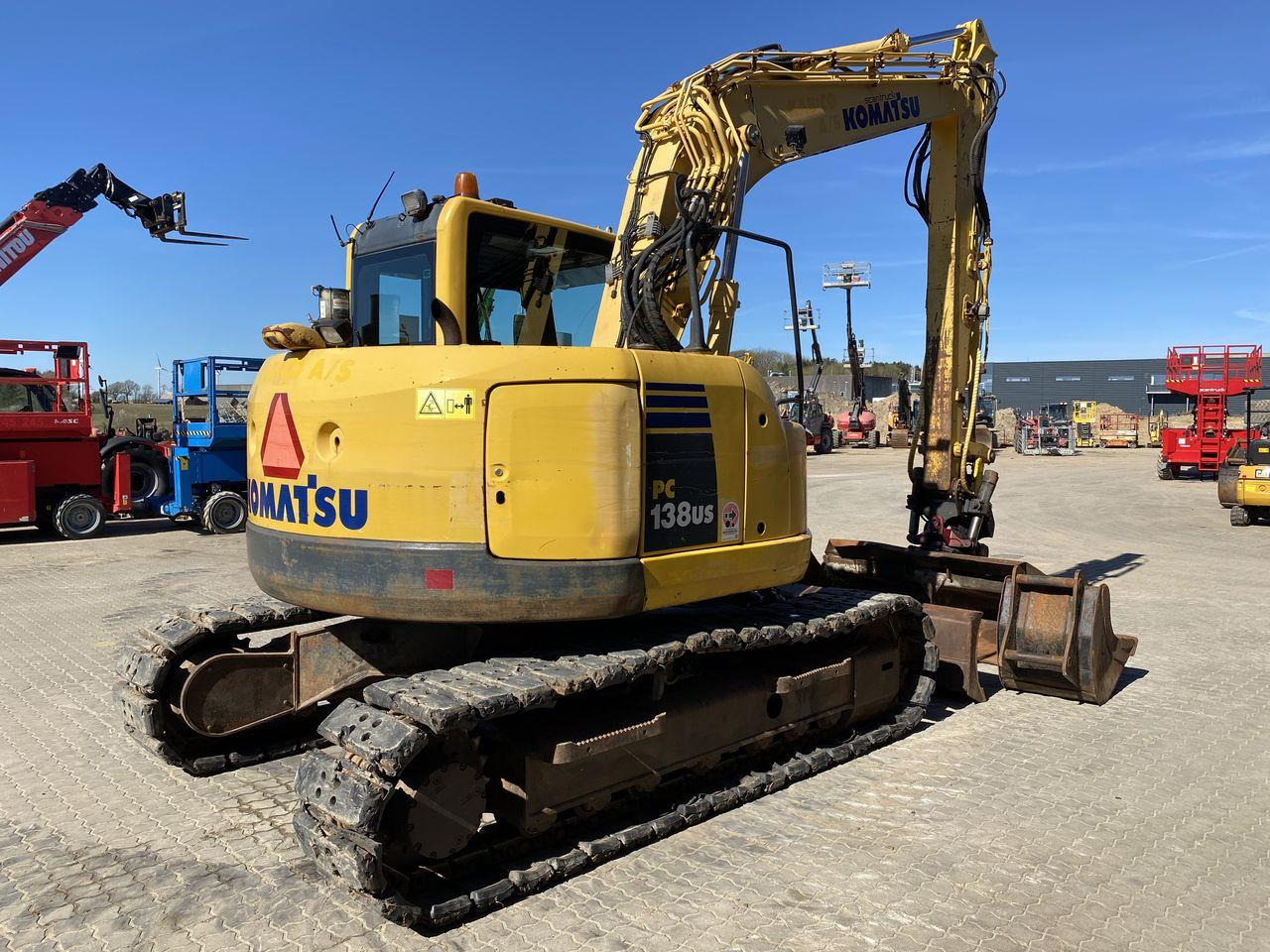 Komatsu PC138US-8 - Escavadora de rastos: foto 4 Komatsu PC138US-8 - Escavadora de rastos: foto 4