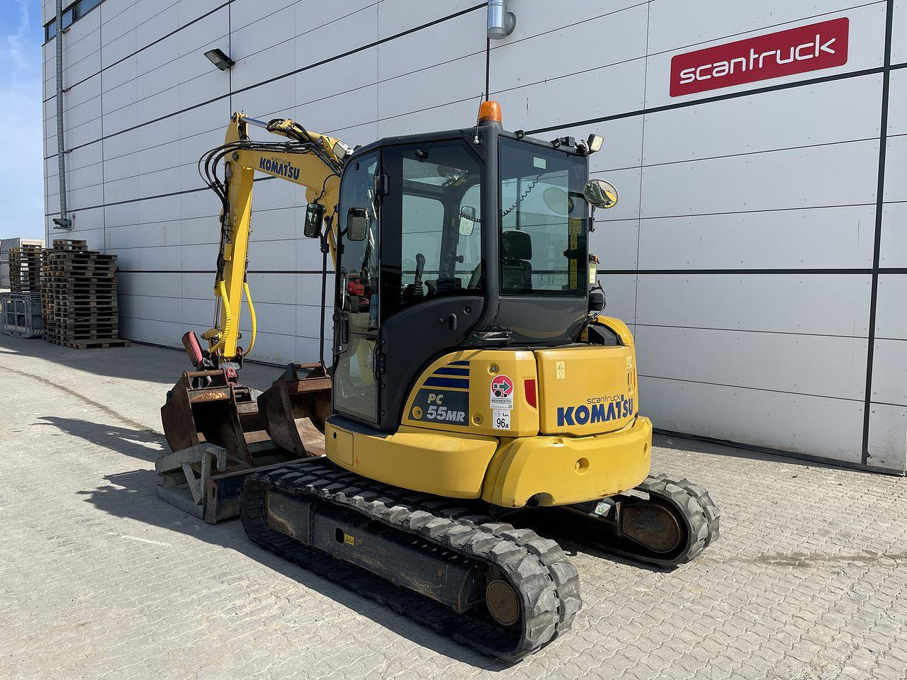 Komatsu PC55MR-5 - Mini escavadeira: foto 2 Komatsu PC55MR-5 - Mini escavadeira: foto 2