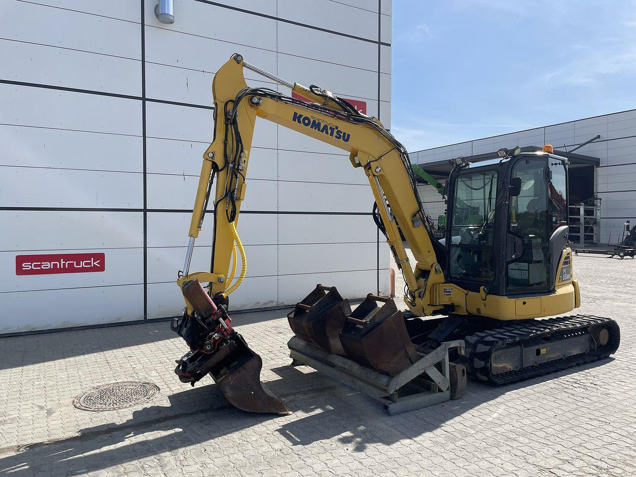 Komatsu PC55MR-5 - Mini escavadeira: foto 1 Komatsu PC55MR-5 - Mini escavadeira: foto 1