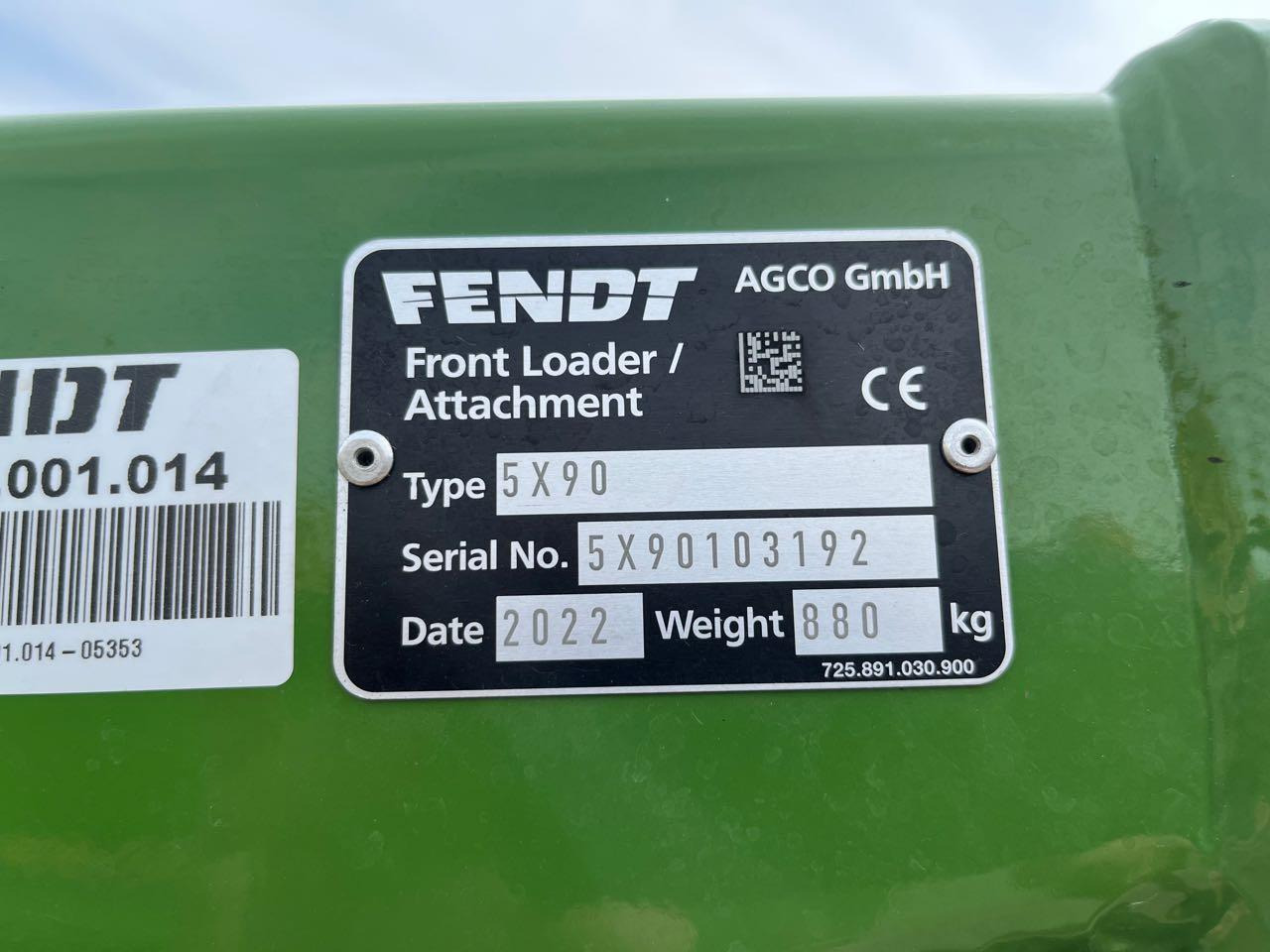 Fendt Cargo 5x90 - Carregador frontal para o trator: foto 5 Fendt Cargo 5x90 - Carregador frontal para o trator: foto 5