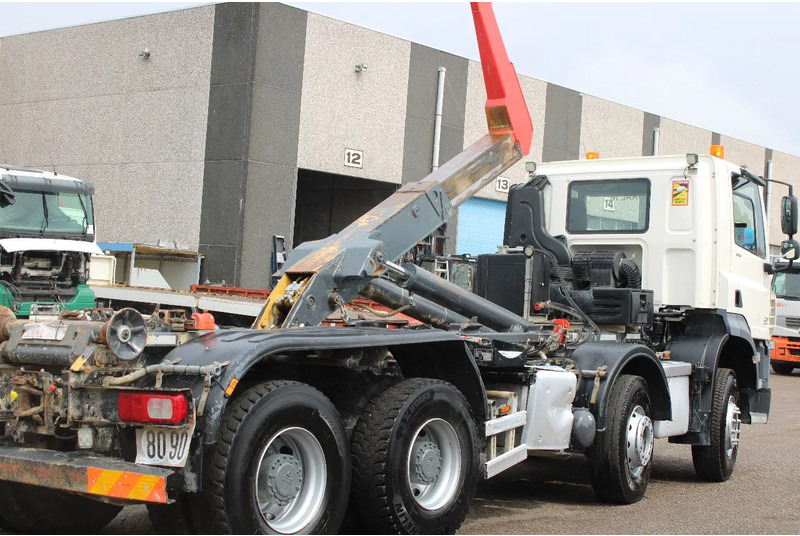 Camião polibenne DAF CF 510 + 8X4 + HOOK 26TON + PERFCET CONDITION + 2X IN STOCK: foto 12