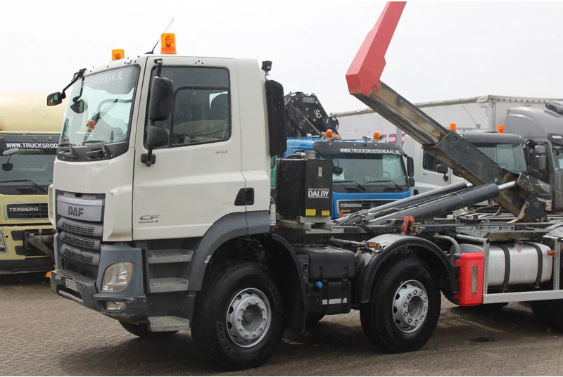 Camião polibenne DAF CF 510 + 8X4 + HOOK 26TON + PERFCET CONDITION + 2X IN STOCK: foto 11