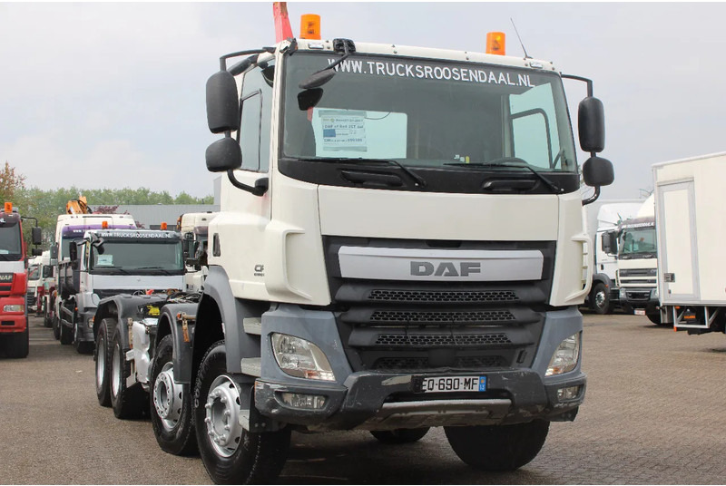 Camião polibenne DAF CF 510 + 8X4 + HOOK 26TON + PERFCET CONDITION + 2X IN STOCK: foto 18