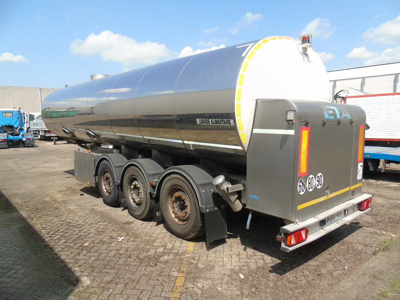 ETA 29.000 LITER + INOX + MILK + WATER - Semi-reboque cisterna: foto 3 ETA 29.000 LITER + INOX + MILK + WATER - Semi-reboque cisterna: foto 3