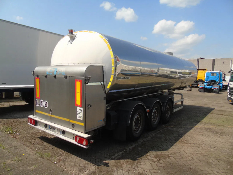 ETA 29.000 LITER + INOX + MILK + WATER - Semi-reboque cisterna: foto 4 ETA 29.000 LITER + INOX + MILK + WATER - Semi-reboque cisterna: foto 4