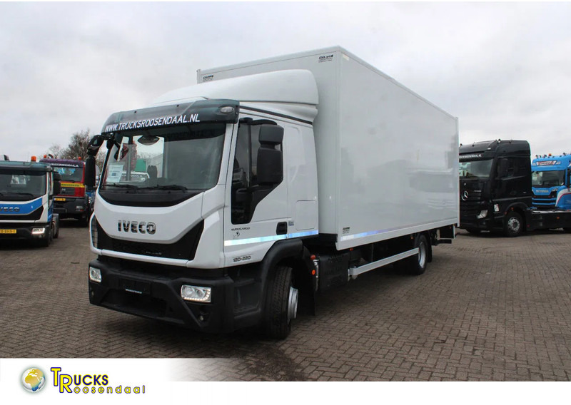 Iveco Eurocargo 120E21 + euro 6 + lift + closed/curtain - Camião de lona: foto 1 Iveco Eurocargo 120E21 + euro 6 + lift + closed/curtain - Camião de lona: foto 1