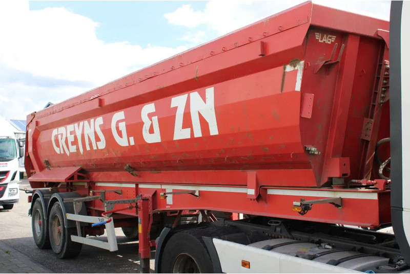 LAG O-2-38 01 + 2 axle + KIPPER + 27 cub - Semi-reboque basculante: foto 2 LAG O-2-38 01 + 2 axle + KIPPER + 27 cub - Semi-reboque basculante: foto 2