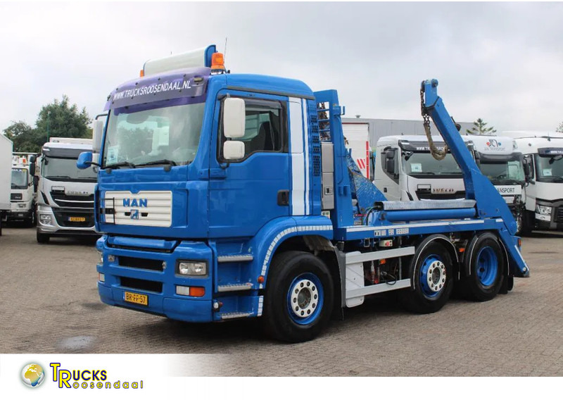 MAN TGA 26.390 + Trekker + Container system + PTO + 6x2 + Gereserveerd !!! - Camião com sistema de cabo: foto 1 MAN TGA 26.390 + Trekker + Container system + PTO + 6x2 + Gereserveerd !!! - Camião com sistema de cabo: foto 1