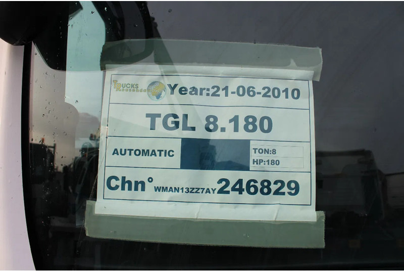 Camião chassi MAN TGL 8.180 + Euro 5 + Dhollandia LIFT: foto 17