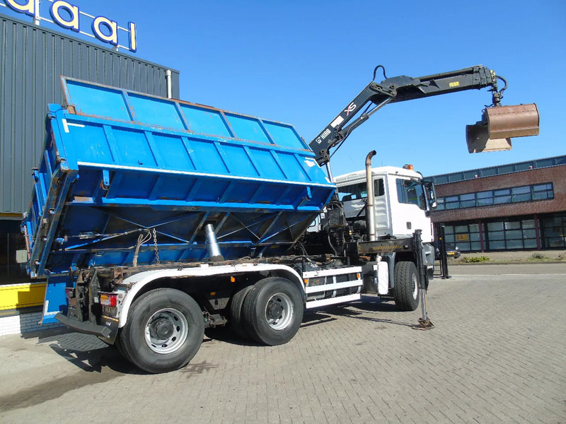 MAN TGS 26.400 + 6x6 + HIAB 166 E3 HIPRO + 3SIDE TIPPER - Camião grua: foto 5 MAN TGS 26.400 + 6x6 + HIAB 166 E3 HIPRO + 3SIDE TIPPER - Camião grua: foto 5