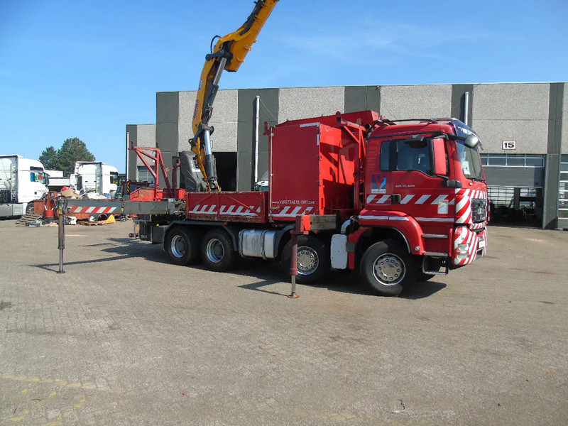 MAN TGS 35.440 + COPMA 450 + 8X4 + SPRING + MANUAL + REMOTE - Camião grua: foto 4 MAN TGS 35.440 + COPMA 450 + 8X4 + SPRING + MANUAL + REMOTE - Camião grua: foto 4