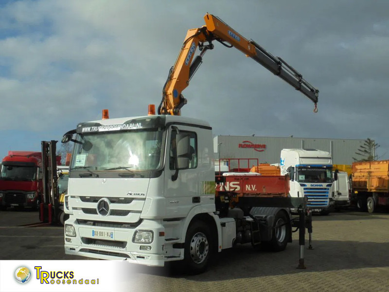 Mercedes-Benz Actros 1846 + Euro 5 + EFFER 250 Crane + REMOTE - Camião grua: foto 1 Mercedes-Benz Actros 1846 + Euro 5 + EFFER 250 Crane + REMOTE - Camião grua: foto 1