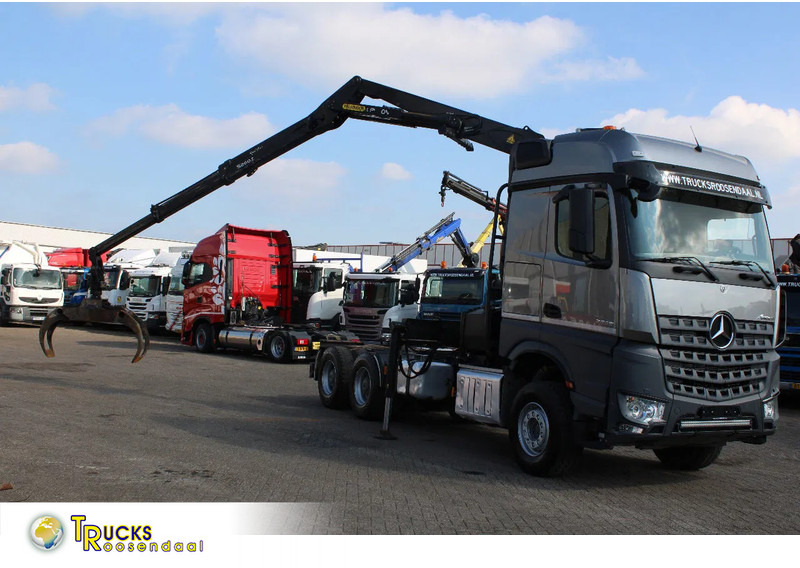 Mercedes-Benz Arocs 2858 + PALFINGER S260Z96 (2022) + 6X4 - Camião grua: foto 1 Mercedes-Benz Arocs 2858 + PALFINGER S260Z96 (2022) + 6X4 - Camião grua: foto 1