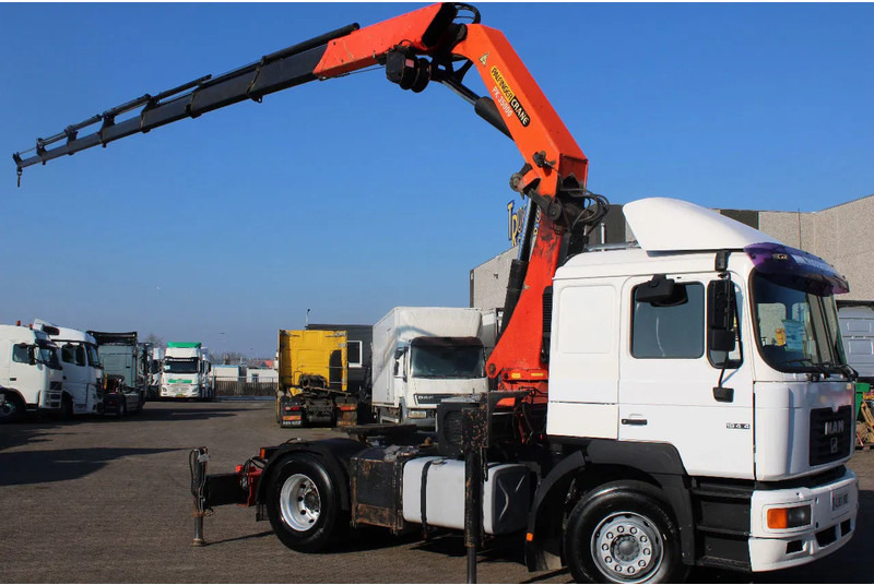 MAN 19.414 F2000 + PALFINGER PK35000 F + EURO 2 + MANUAL - Tractor: foto 2 MAN 19.414 F2000 + PALFINGER PK35000 F + EURO 2 + MANUAL - Tractor: foto 2