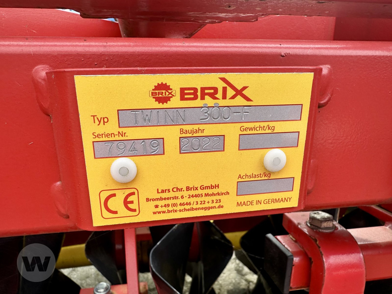 Brix Twin 300/6 - Rolo agricola: foto 3 Brix Twin 300/6 - Rolo agricola: foto 3