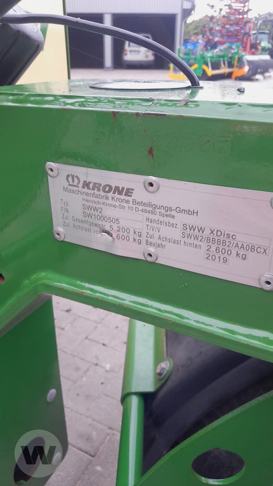 Krone X-Disc 6200 - Gadanheira: foto 5 Krone X-Disc 6200 - Gadanheira: foto 5