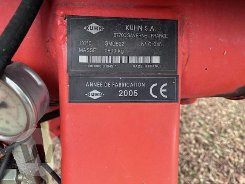 Kuhn GMD 802 Lift Control - Gadanheira: foto 4 Kuhn GMD 802 Lift Control - Gadanheira: foto 4
