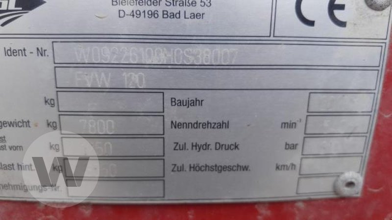 Strautmann FVW 120 - Misturadora Alimentadora: foto 5 Strautmann FVW 120 - Misturadora Alimentadora: foto 5