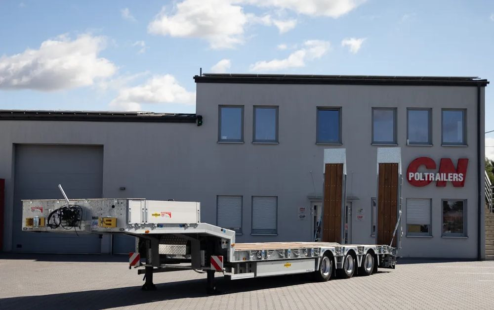 Humbaur HTS30K Naczepa niskopodwoziowa // 3. osiowa // ocynkowana rama // rampy hydrauliczne 1. i 2. częściowe - Semi-reboque baixa: foto 1 Humbaur HTS30K Naczepa niskopodwoziowa // 3. osiowa // ocynkowana rama // rampy hydrauliczne 1. i 2. częściowe - Semi-reboque baixa: foto 1