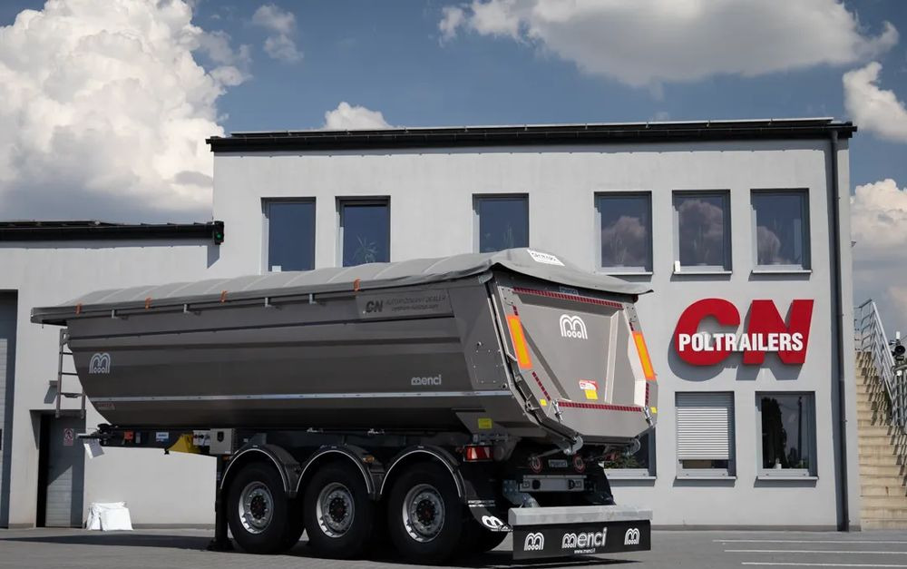 Menci Wywrotka stalowa 27m3, Cramaro Elektryczny/Manualny/Boczny // Waga 6000 kg // Hardox HB500 - Semi-reboque basculante: foto 4 Menci Wywrotka stalowa 27m3, Cramaro Elektryczny/Manualny/Boczny // Waga 6000 kg // Hardox HB500 - Semi-reboque basculante: foto 4