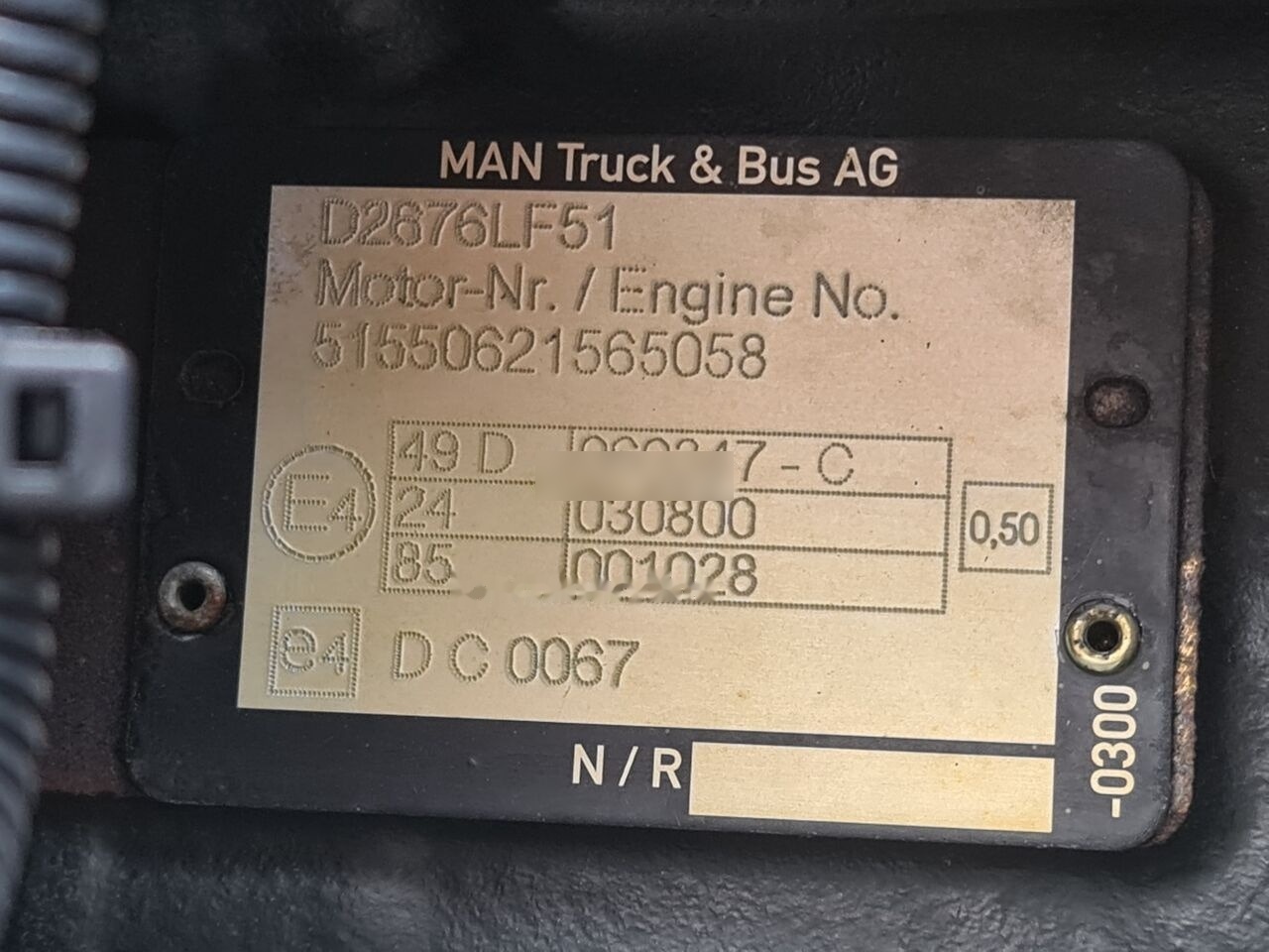 Motor para Camião MAN D2676LF51 TGX TGS EURO 6 D2676LF51 EURO 6   MAN TGX TGS EURO 6: foto 7