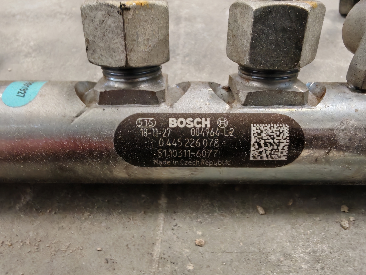 MAN TGS TGX EURO 6 / D2676LF / FUEL RAIL / 51103116077 - Sistema de combustível: foto 3 MAN TGS TGX EURO 6 / D2676LF / FUEL RAIL / 51103116077 - Sistema de combustível: foto 3