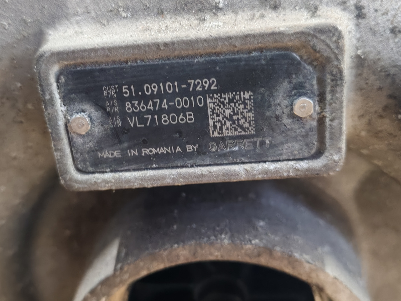 MAN TGS TGX EURO 6 / D2676LF / TURBOCHARGER DUAL SET/ 51091017292 - Turbocompressor: foto 5 MAN TGS TGX EURO 6 / D2676LF / TURBOCHARGER DUAL SET/ 51091017292 - Turbocompressor: foto 5