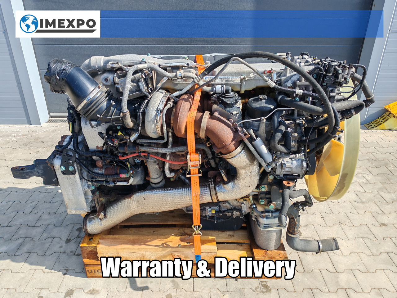 MAN TGX TGS / D2676 LF46 / EURO6 / COMPLETE ENGINE - Motor: foto 1 MAN TGX TGS / D2676 LF46 / EURO6 / COMPLETE ENGINE - Motor: foto 1