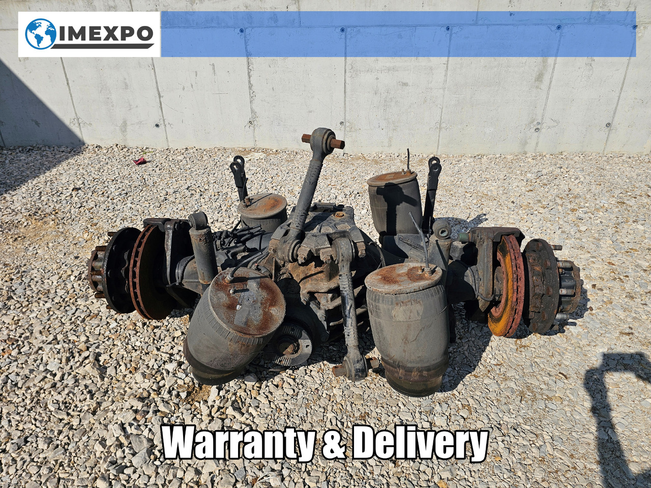 MAN TGX TGS EURO 6 / COMPLETE AXLE / HY-1350 / 38:15 - Eixo traseiro: foto 1 MAN TGX TGS EURO 6 / COMPLETE AXLE / HY-1350 / 38:15 - Eixo traseiro: foto 1