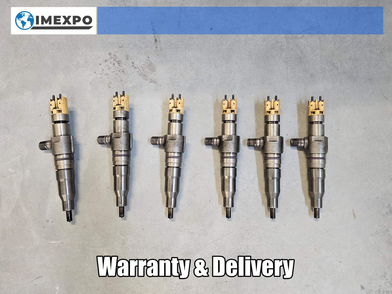 MERCEDES-BENZ ATEGO MP4 EURO 6 / INJECTORS SET / OM936 / A9362187007 - Injector: foto 1 MERCEDES-BENZ ATEGO MP4 EURO 6 / INJECTORS SET / OM936 / A9362187007 - Injector: foto 1