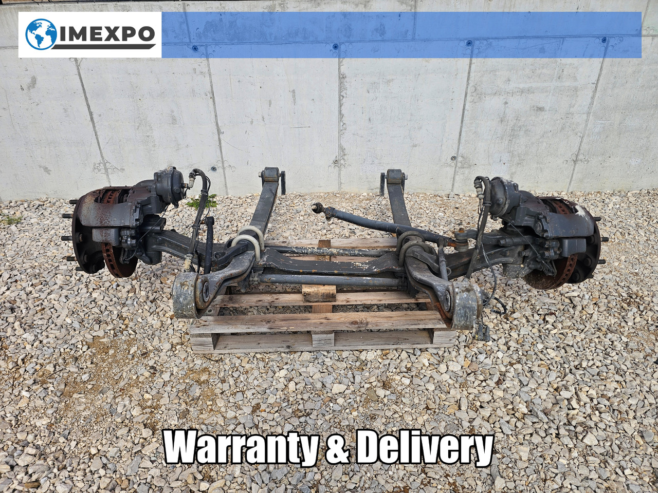 RENAULT RANGE T EURO 6 / COMPLETE FRONT AXLE - Eixo dianteiro: foto 1 RENAULT RANGE T EURO 6 / COMPLETE FRONT AXLE - Eixo dianteiro: foto 1