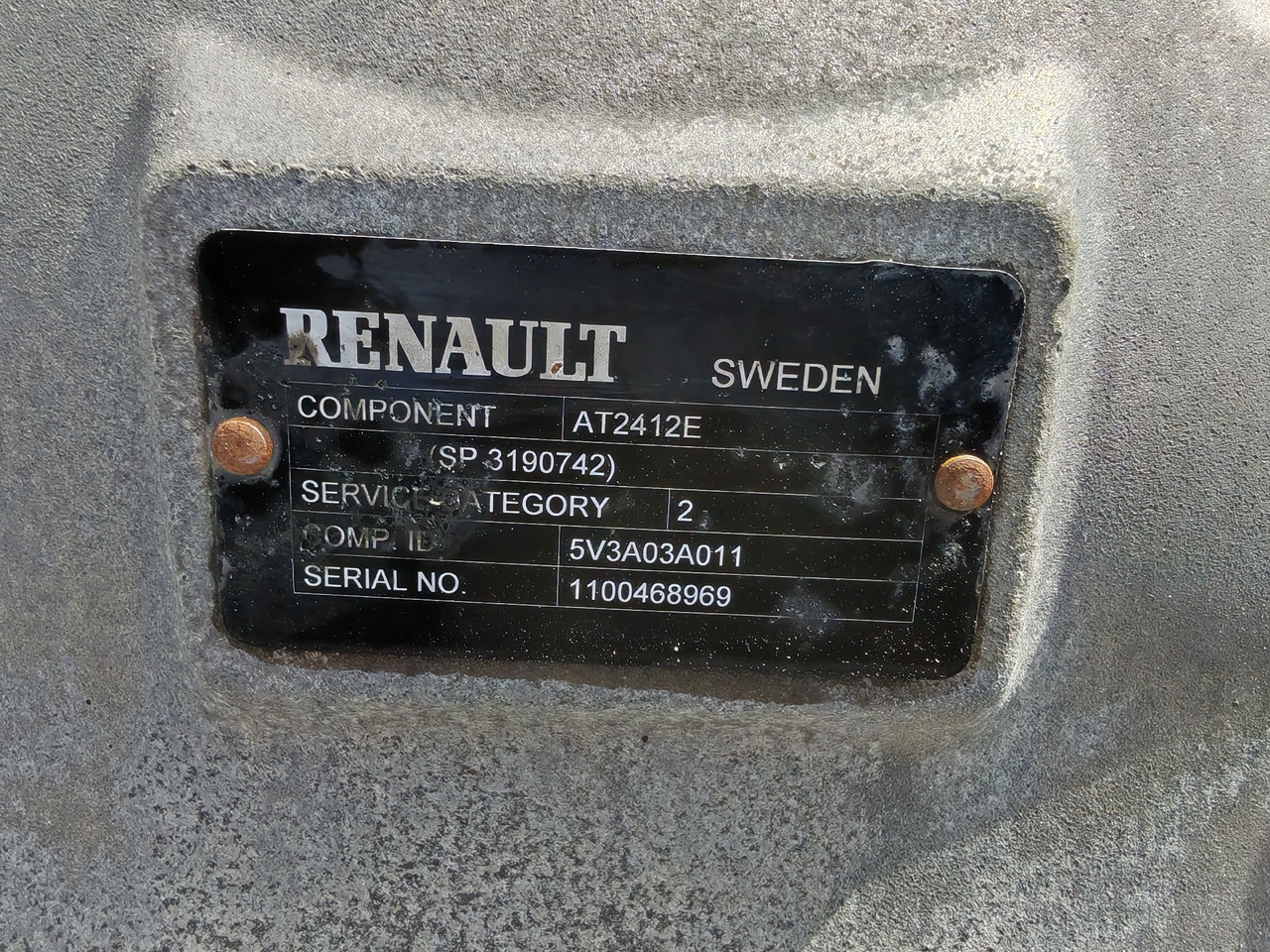 Caixa de velocidade RENAULT VOLVO / AT2412E I-SHIFT / COMPLETE GEARBOX: foto 6