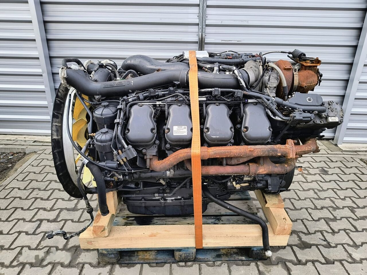 Scania DC16 102 580HP V8 EURO 6 Scania - Motor para Camião: foto 1 Scania DC16 102 580HP V8 EURO 6 Scania - Motor para Camião: foto 1