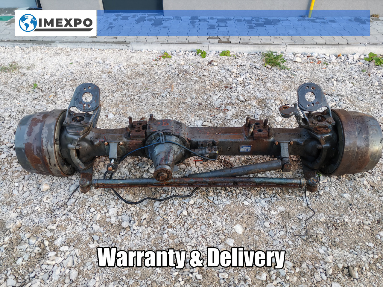 VOLVO FH FM FMX / FRONT DRIVE AXLE 4X4 6X6 / APL-9000 / RATIO: 6.89/2.07 - Eixo dianteiro: foto 1 VOLVO FH FM FMX / FRONT DRIVE AXLE 4X4 6X6 / APL-9000 / RATIO: 6.89/2.07 - Eixo dianteiro: foto 1