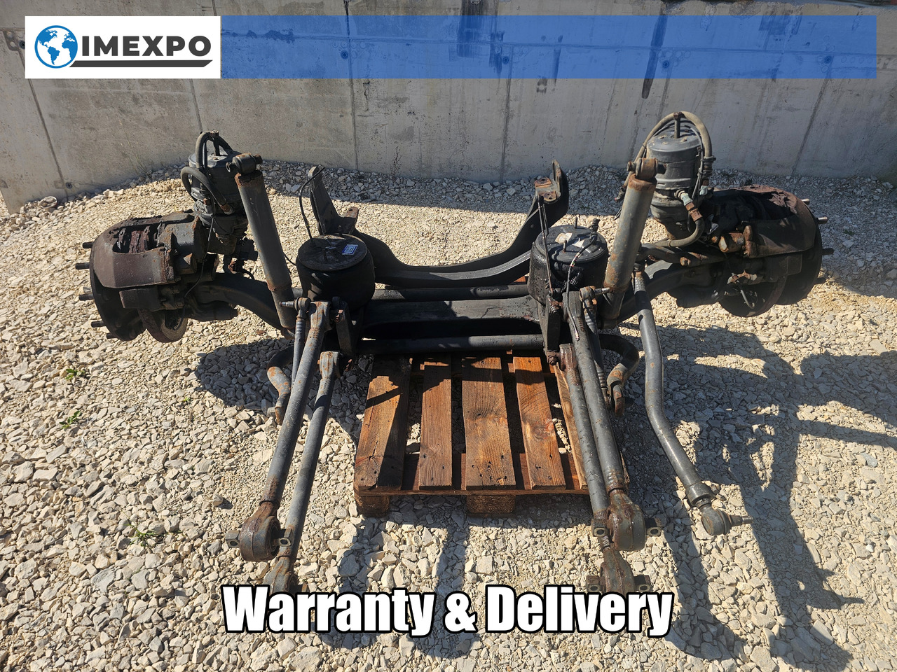 VOLVO FH FM / FRONT AIR SUNSPENSION - Eixo dianteiro: foto 1 VOLVO FH FM / FRONT AIR SUNSPENSION - Eixo dianteiro: foto 1