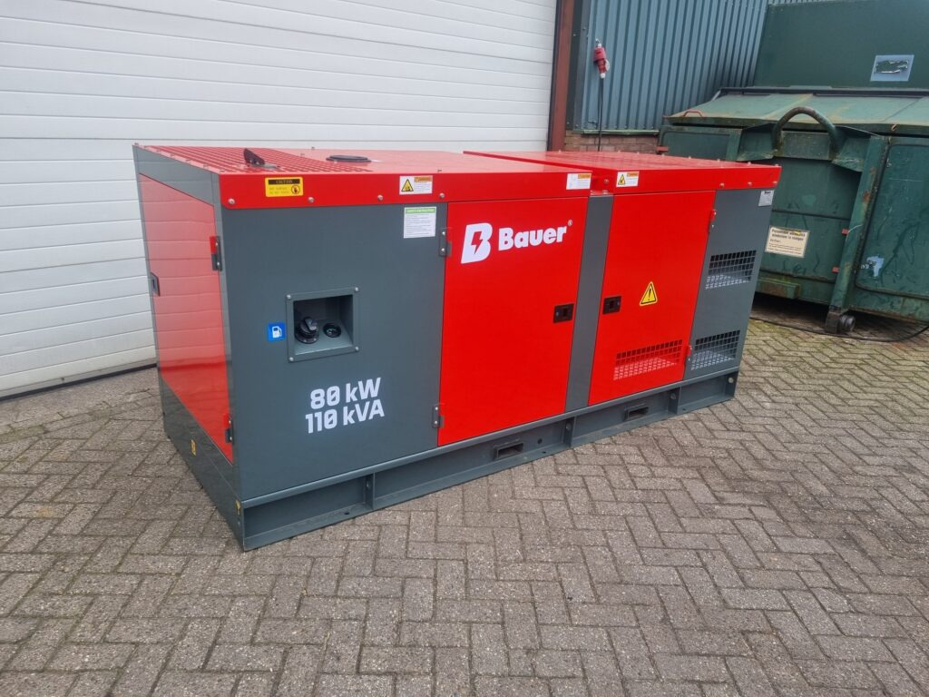 BAUER GFS-80 kW diesel generator - Gerador elétrico: foto 1 BAUER GFS-80 kW diesel generator - Gerador elétrico: foto 1