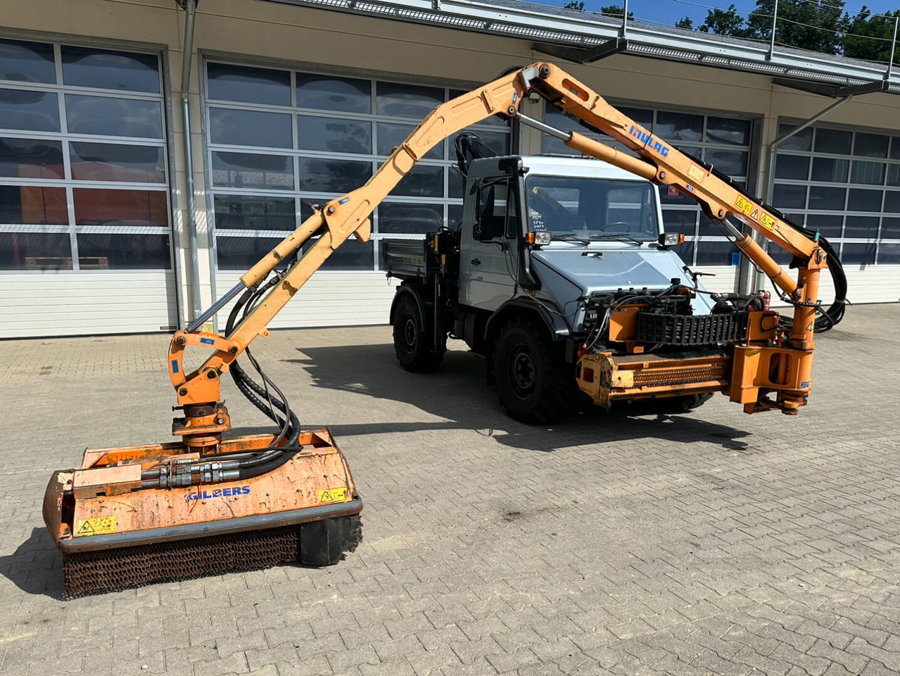 Unimog Frontauslegermähgerät Mulag FME600 - Limpa bermas: foto 2 Unimog Frontauslegermähgerät Mulag FME600 - Limpa bermas: foto 2