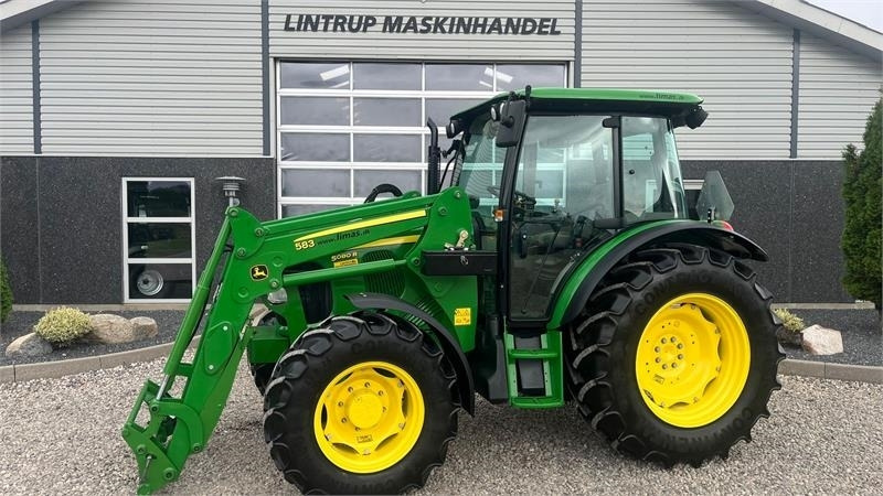 John Deere 5080R Med frontlæsser - Trator: foto 1 John Deere 5080R Med frontlæsser - Trator: foto 1