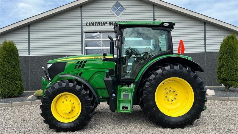 John Deere 6135R Krybegear, frontlift, TLS Affjedret foraksel - Trator: foto 1 John Deere 6135R Krybegear, frontlift, TLS Affjedret foraksel - Trator: foto 1