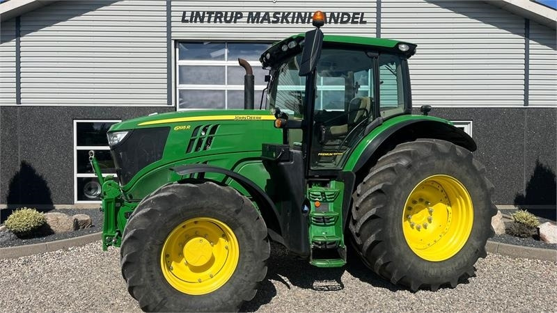 John Deere 6195R Premium Edition med frontlift - Trator: foto 1 John Deere 6195R Premium Edition med frontlift - Trator: foto 1