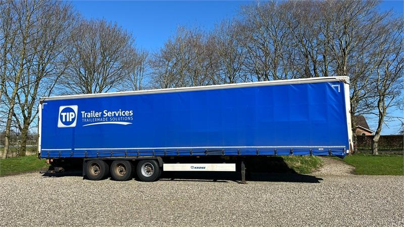 Krone Sættevogn med lift i bag SDP 27 eLB4-CS med lift i - Semi-reboque de lona: foto 1 Krone Sættevogn med lift i bag SDP 27 eLB4-CS med lift i - Semi-reboque de lona: foto 1